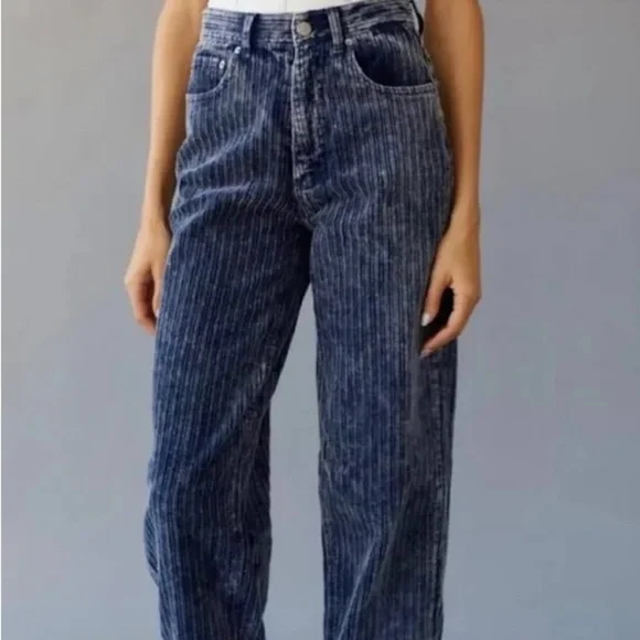 BDG Urban Outfitters High Rise Baggy Corduroy Pants size 26 - Picture 3 of 8
